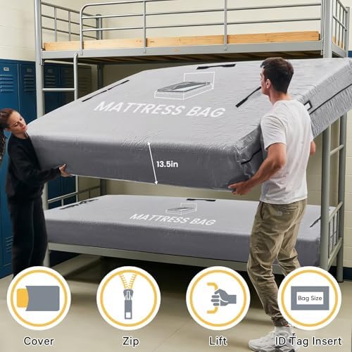 Mattress Bags for Moving and Storage, BETU Waterproof Mattress Protector Twin - Image 5