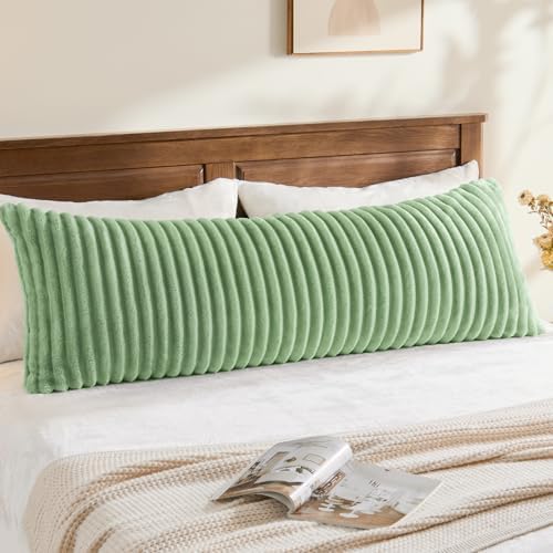 BEDELITE Fluffy Striped Body Pillow Cover by BEDELITE