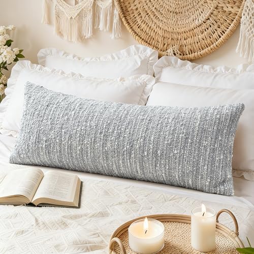 Artscope Lumbar Throw Pillow Cover 14x36 Super Thick Body Pillow Cover - Image 4