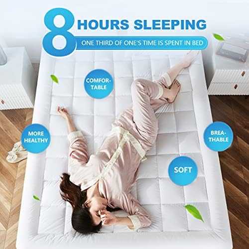 Full Mattress Pad Cover Pillow Top - Image 2