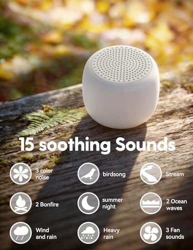 Babelio Pocket Mini Portable White Noise Machine - Image 2