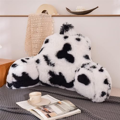 A Nice Night Faux Fur Reading Pillow Bed Wedge Adult Children Backrest by ANICENIGHT