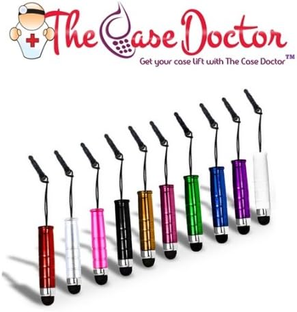 TCD 100 Mini Stylus Pen – Universal Capacitive Touchscreen Stylus with 3.5mm Jack Connector, Compatible with iPad, iPhone, Galaxy, Android Devices, Tablets & More