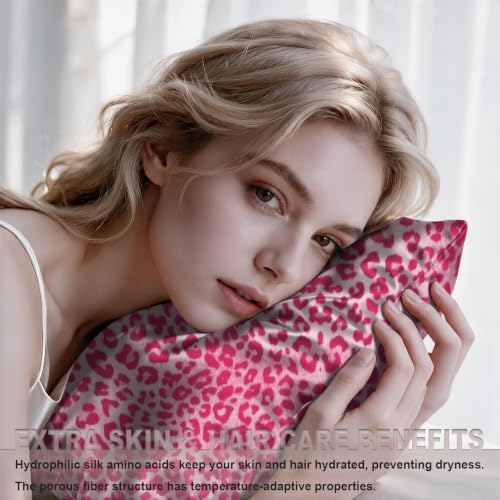 LYSHIN Silk Pillow Cases 2 Pack Standard Size - Image 3