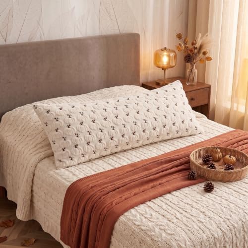 Fall Body Pillow Cover 20x54 Inch, Fall Pillowcase - Image 2