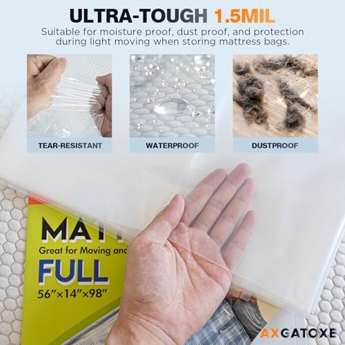Axgatoxe 2PCS Plastic Mattress Bag - Image 3