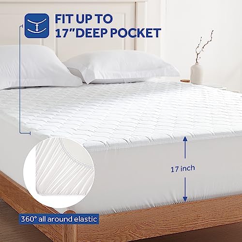 Sealy Heated Mattress Pad King Size Luxury Quilted Electric Bed Warmer - Image 3