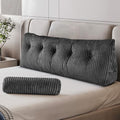 Z-hom Headboard Pillow, Wedge Backrest Cushion, Queen Size, ONE Roll Pillow by Z-HOM