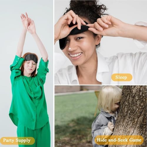 24 Pack Blindfold Eye Mask Cover Sleep Mask - Image 5