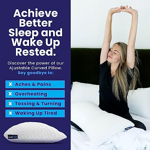 Sidney Sleep Adjustable Curved Pillows - Image 6