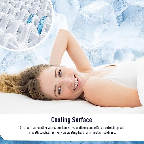 Full Mattress Pad Cooling & Breathable - Image 2