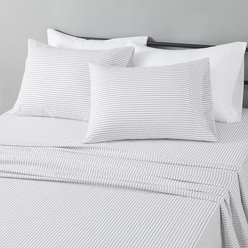 Amazon Basics Ultra-Soft Lightweight Microfiber 4-Piece Bed Sheet Set, by AmazonBasics