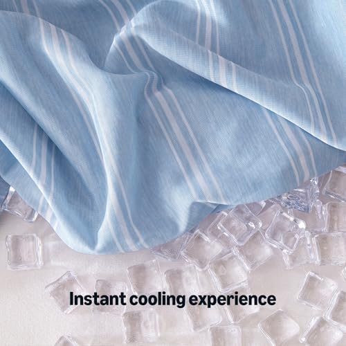 Amazon Basics Stripe Cooling Pillow Cases - Image 3