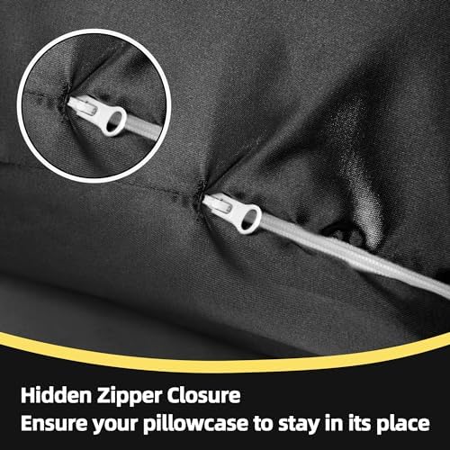 BALAPET Silky Satin Pregnancy Pillow Cover, U Shaped Smooth Maternity Pillow - Image 4
