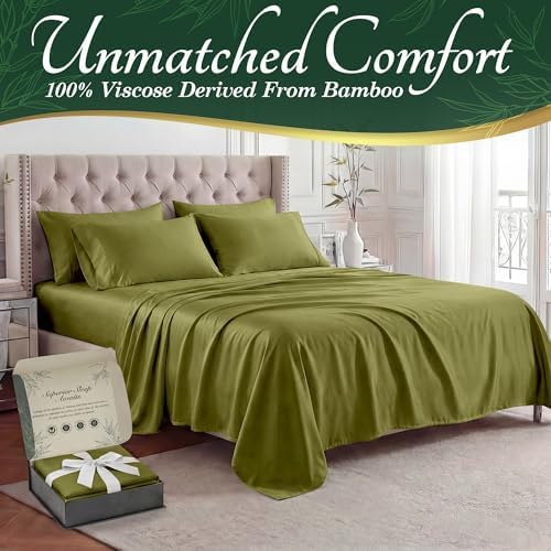 DECOLURE 100% Viscose Derived from Bamboo Sheets Queen Size - Image 2