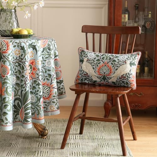 ISAENNE Vintage Linen Throw Pillow Cover - Image 4