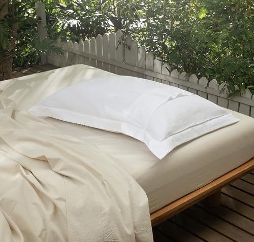 CHUFFED 100% Cotton Waffle Weave Pillowcases 2 Pack King Size, 20x36 Inches - Image 7
