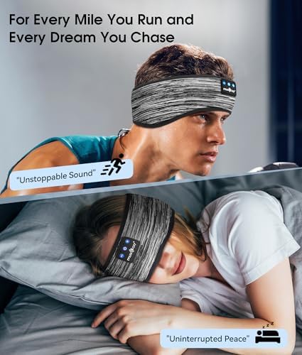 MUSICOZY Bluetooth 5.4 Sleep Headphones Headband Sports Wireless Audio - Image 2