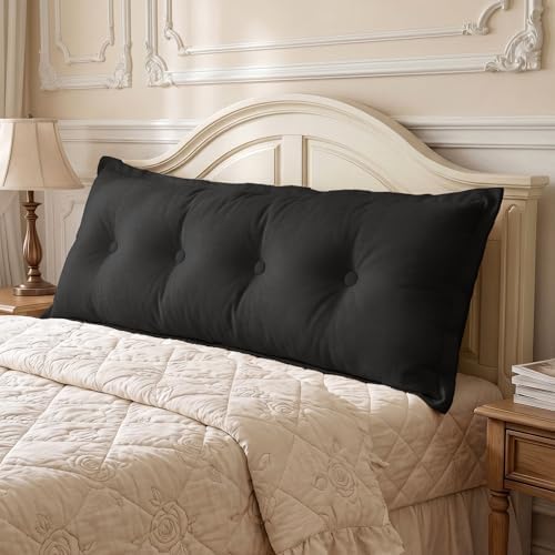 WOWMAX Headboard Pillow Full Dorm Reading & Body Pillow by WOWMAX