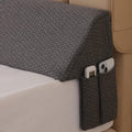 Bedluxe King Bed Wedge Pillow for Headboard, Fill The Gap by Bedluxe
