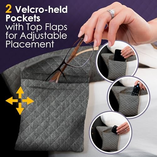 XetraDesign Bed Wedge Pillow for Headboard Gap Up to 7", Triangle Gap Filler - Image 5