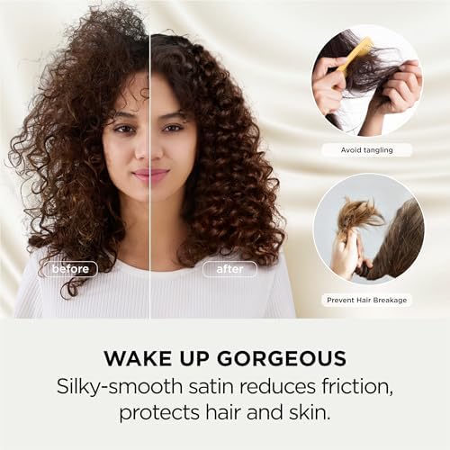 Bedsure Satin Pillowcase for Hair and Skin Queen - Image 4