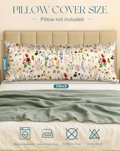 Miss Adola Soft Silk Body Pillow Cover, 20x54 Inch - Image 6