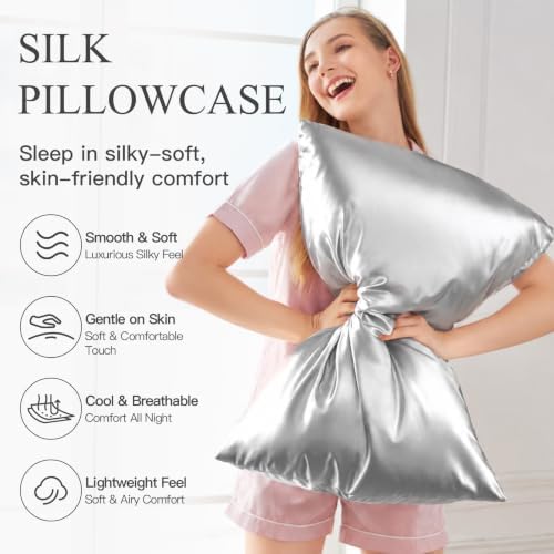 Mulberry Silk Pillow Cases for Hair and Skin - Image 2