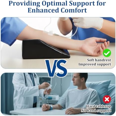 Iv Arm Support Pillow, Soft Ergonomic Armrest Pillow, High-Density Foam Arm - Image 4