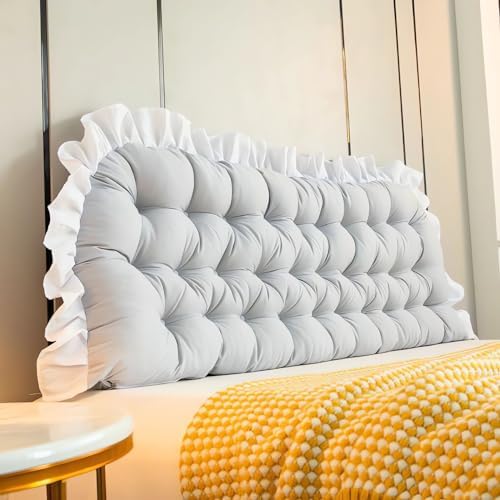 College Dorm Bed Bolster Headboard Pillow, Twin/90 * 50cm by LQdpdd