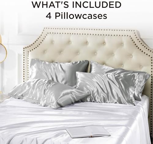 Bedsure Satin Pillowcase for Hair and Skin Queen - Image 5