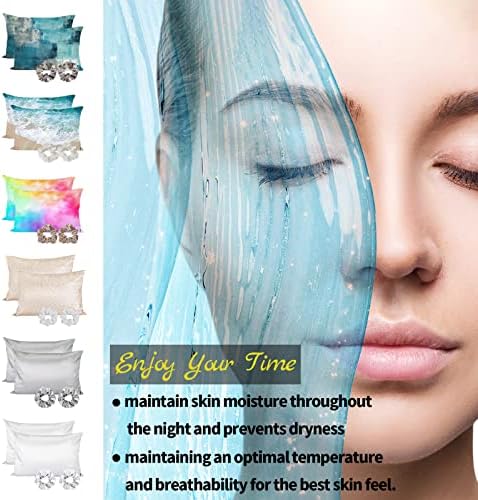 Satin Pillowcase for Hair and Skin, Softer Than Mulberry Silk Pillow Cases 2 - Image 5