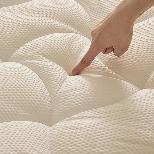 SLEEP ZONE King Size Cooling Mattress Topper, Premium Zoned Cool Mattress Pad - Image 2