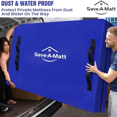 2PC Mattress Bags for Moving, Extra Thick Waterproof Mattress Cover - Image 6