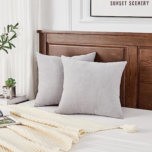 GAWAMAY Decorative Square Throw Pillow Covers 18"x18" Inch Set of 2, Super Soft - Image 5