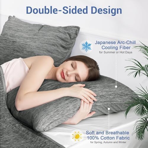 Elegear Cooling Pillow Cases for Hot Sleepers - Image 3