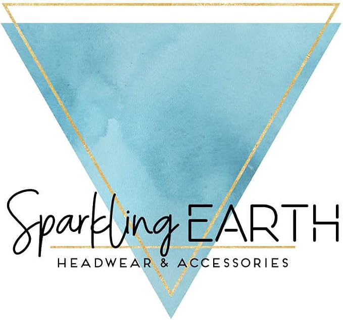 Sparkling EARTH Banded Bouffant Surgical Scrub Ponytail Working Caps and - Image 6