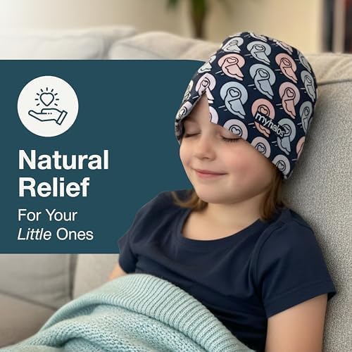 MyHalos® Kids Migraine & Headache Relief Cap, Cooling Gel Ice Pack - Image 2