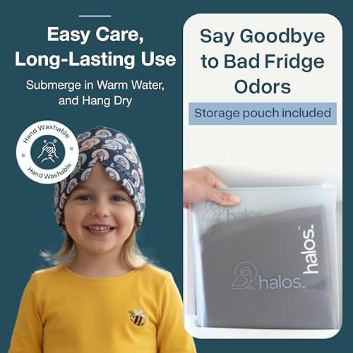 MyHalos® Kids Migraine & Headache Relief Cap, Cooling Gel Ice Pack - Image 7