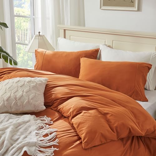 H HOUSEHOLD 100% Jersey Knit Cotton King Size Pillowcases Set of 2, Super Soft - Image 2