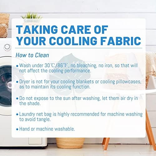 Cooling Pillow Cases Only, Queen Size Set of 2 - Image 5