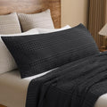 PHF Cotton Waffle Body Pillowcase 20" x 54", No Insert by PHF