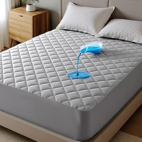 Bedsure Twin XL Mattress Protector, Quilted Waterproof Mattress Protector by BEDSURE