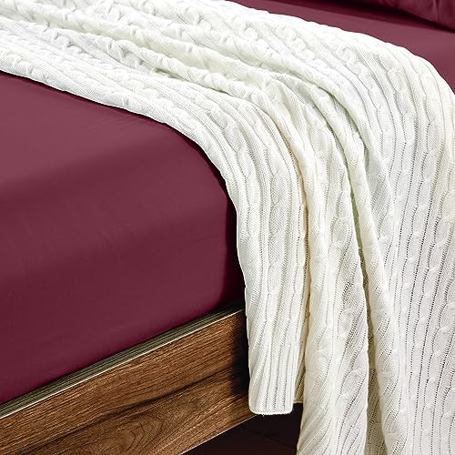 FreshCulture King Fitted Sheets, Bulk Pack of 6, Deep Pocket, Soft Microfiber - Image 5