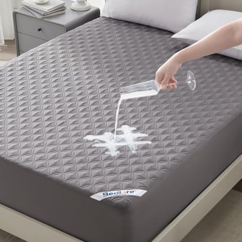 BEDLORE Waterproof Queen Size Mattress Protector, Deep Pocket Fit by Bedlore