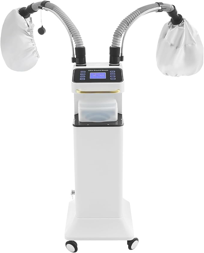 800W Nano Hooded Hair Steamer, Professional Micro Mist Hair Care Steamer - Image 6