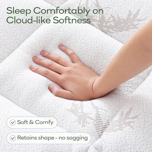 OLANLY Full Bamboo Viscose Cooling Mattress Topper - Image 2