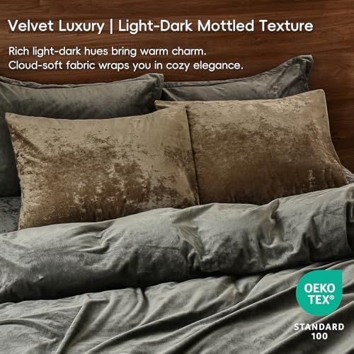 PHF Truly Velvet Pillowcases Standard Size 20" x 26", No Insert - Image 2