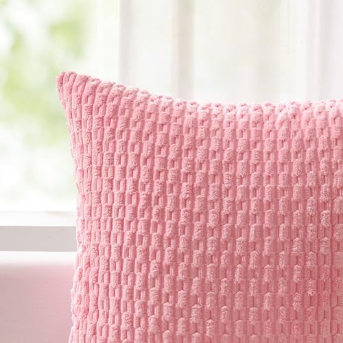 Kevin Textile Soft Corduroy 14"x20" Lumbar Pillow Cover 1 Pack - Image 2