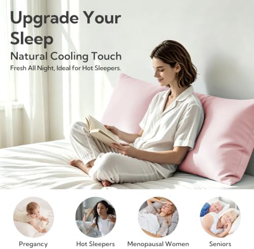 MR&HM Body Pillow Pillowcase 1pc, Cooling & Breathable - Image 2